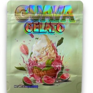 Guava Gelato 3.5G Mylar Bags Holographic
