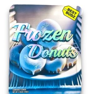 Best Budz Frozen Donuts 3.5G Mylar Bags Holographic Mylar Packaging